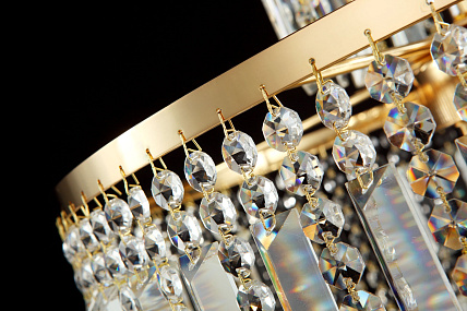 Люстра большая Maytoni Niagara DIA003-PT50-G